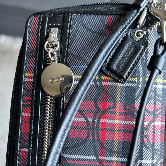 Coach Multicolor Plaid Wallet - Picture 4 of 6
